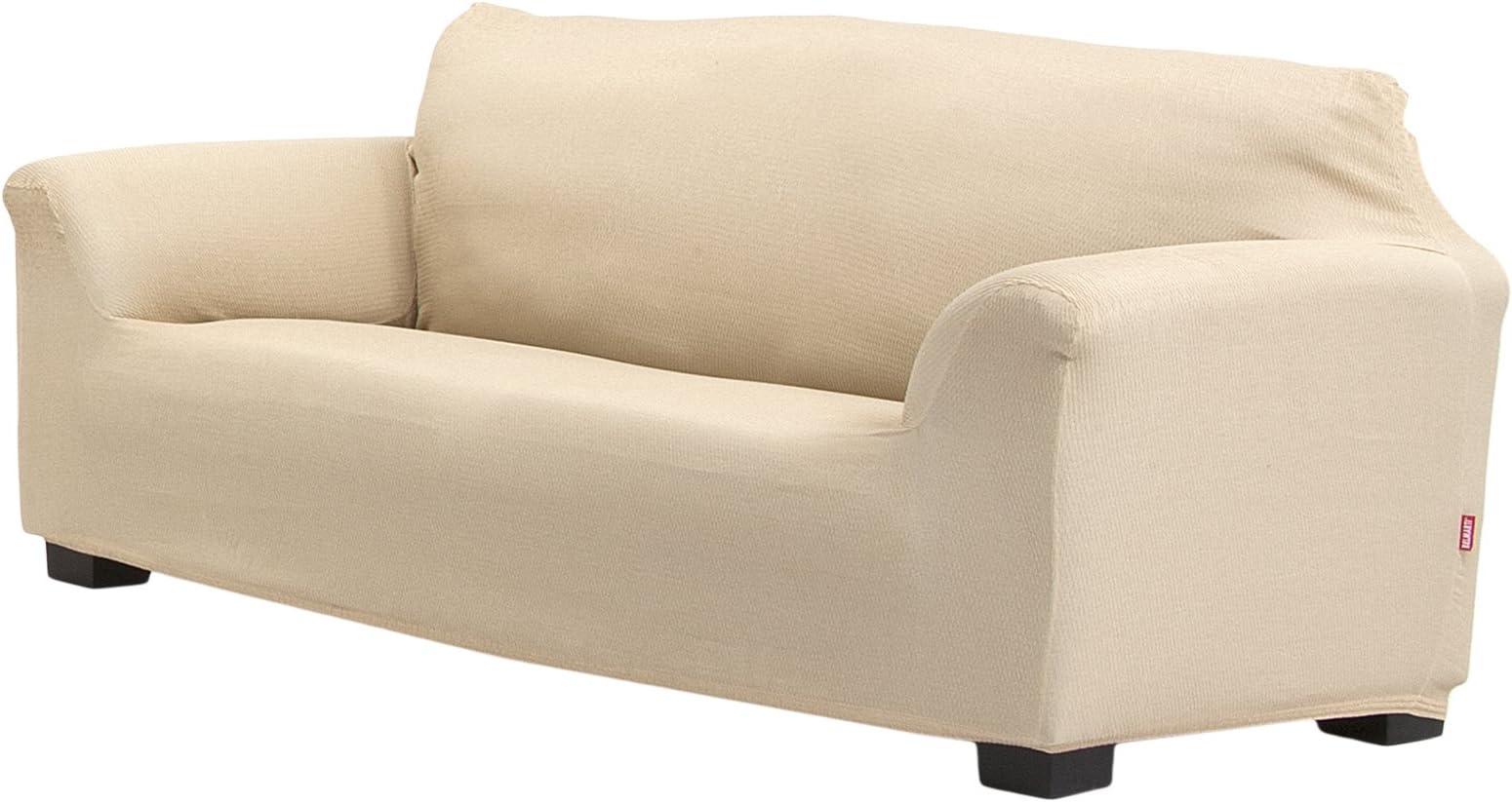 Belmarti Toronto Cotton-Polyester Elastic Sofa Cover 3 Seater beige