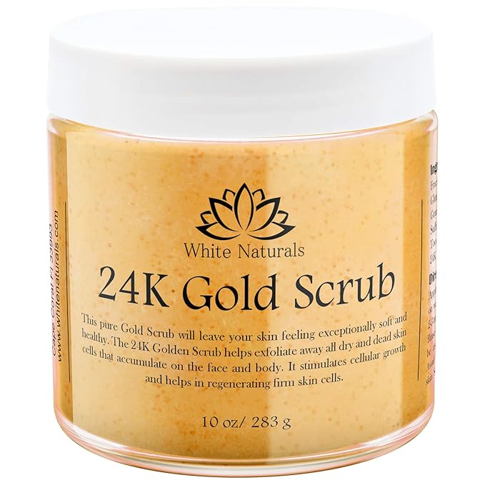Pure 24K Gold Scrub By White Naturals 