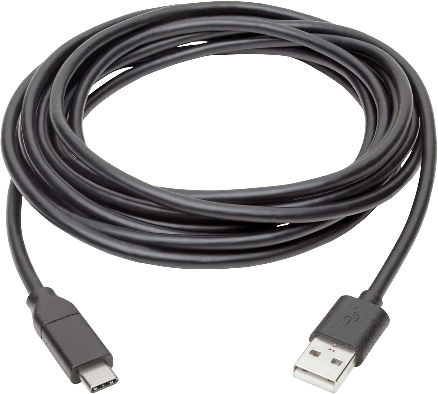 Tripp Lite USB-A to USB-C Cable, 3A Rating USB-IF Cert Thunderbolt 3, (M/M), 3.96 m (U038-C13), Black - Image 3