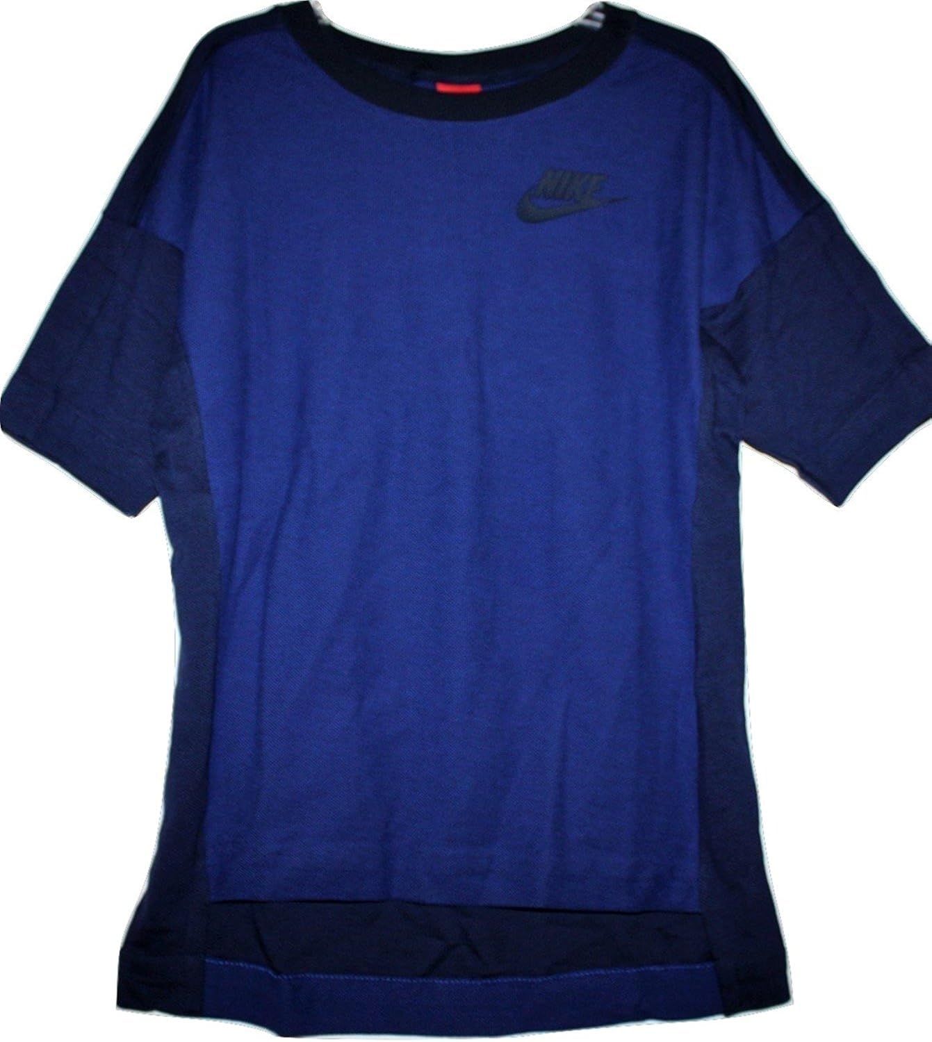 navy blue nike shirt women's