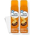 2 Packs of Great Value Butter Flavored Cooking Spray 8 Oz with Bonus HAKUNA Products Flash Card