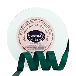 VATIN 3/8 inches Double Faced Light Hunter Green