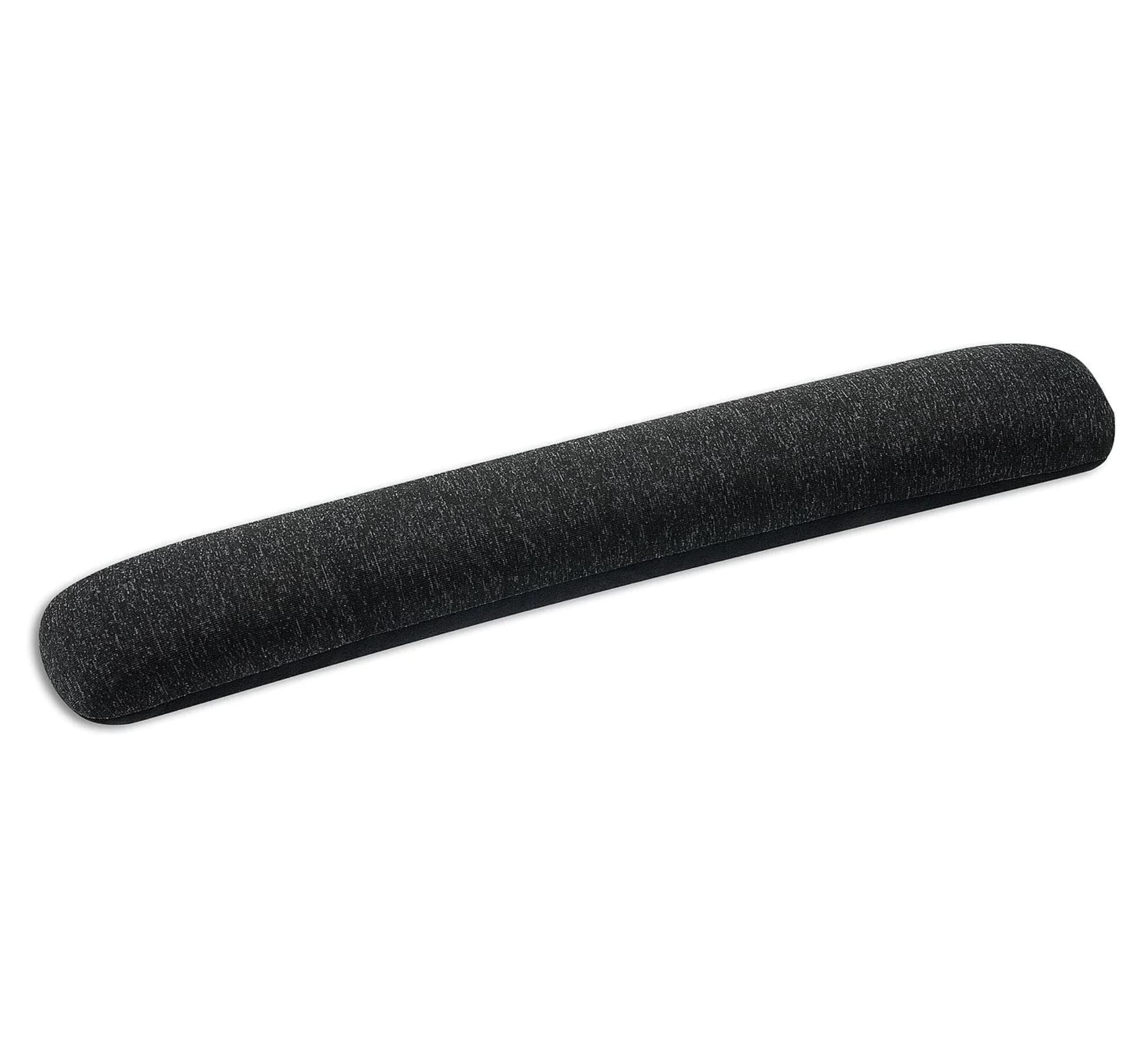 Photo 1 of 1InTheOffice Beaded Keyboard Wrist Rest Pad, Black/Gray