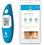 Kinsa Digital Smart Ear Thermometer for Baby, Kid and Adult