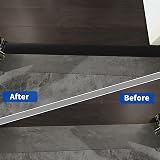 Zayejod PVC Floor Transition Strip 2mm Thick 5cm Wide 2m Black view 5