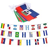 200 Countries String Flag, 164 ft International Flags Bunting Banner, World Flag Banner Decoration for School, Sports Events, Grand Opening, Party 2 Pack