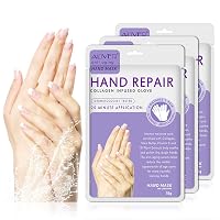 FOMIYES Feuchtigkeitsspendende Handschuhe – 1 Paar, Rosa, Aus SEBS, Für Trockene & Rissige Hände, Mit Pflegecreme
