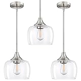 3 Pack 1 Light Semi Flush Mount Ceiling Light