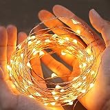 Makion Led Fairy Lights 10M 100 LED USB Warm White Copper Wire 8 Modes view 7