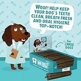 Denzel's Dog Dental Sticks Large 28 Pack Chicken Peppermint Ireland view 4