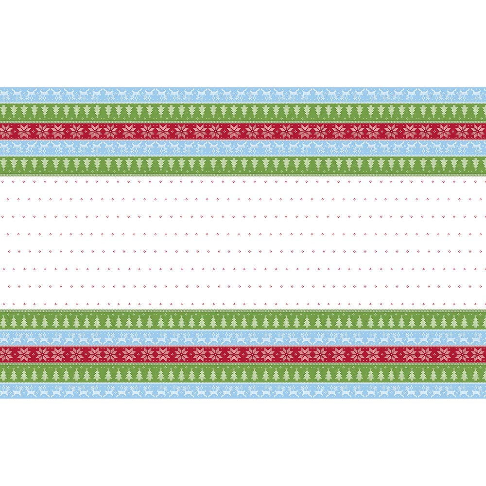 Unique Party Ugly Sweater Christmas Plastic Tablecover 213cm x 137cm