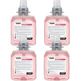 Gojo FMX-12 Foam Soap Refill, Cranberry Scent, 4ct x 1250 mL - 5161-04