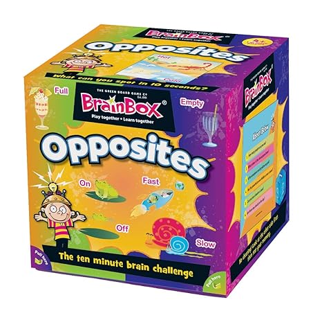 Amazon ブレインボックス 英語 カードゲーム 反対ことば編 Opposites