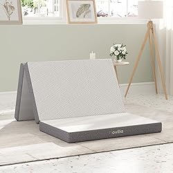Novilla Folding Mattress Twin,4 Inch Memory Foam