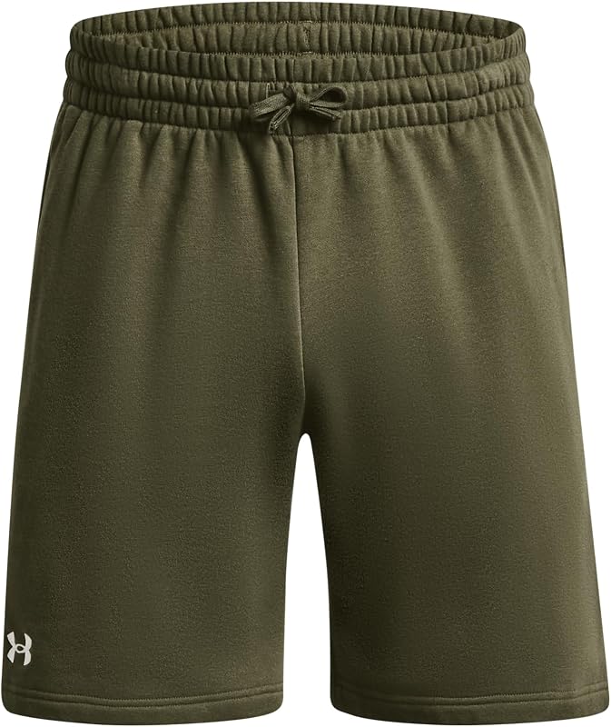 Calções Masculinos UA Rival Fleece Shorts