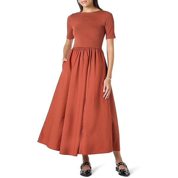 Womens Orange Mandarin Collar Dress Long Sleeve Evening Wear at Amazon  Women's Clothing store