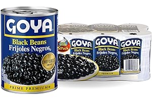 Goya Black Beans, 8 pk./15.5 oz