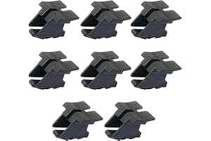 8 Packs PCIE 16X Slot Gaming PCIE 16X Slot Retention Clip Graphics Card Slot Socket with Fishtail Fixing Clip Ideal for Offic