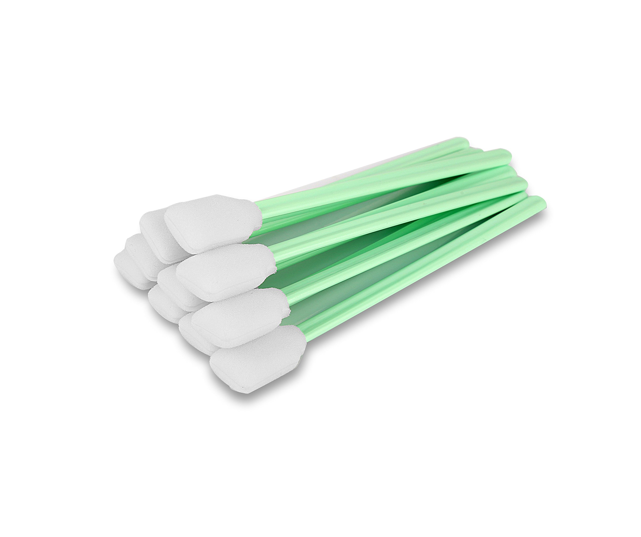 Zetek Bundle Foam Tip Cleaning Swabs Sponge Stick for Inkjet Printer