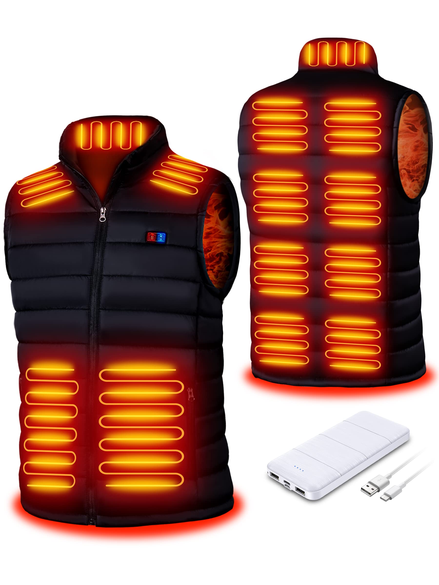 Photo 1 of Unilove Heated Vest with Battery Pack Heated Hunting Vest, Smart Electric Heating Vest, Warming Heating Vest for Hiking?2XL?
