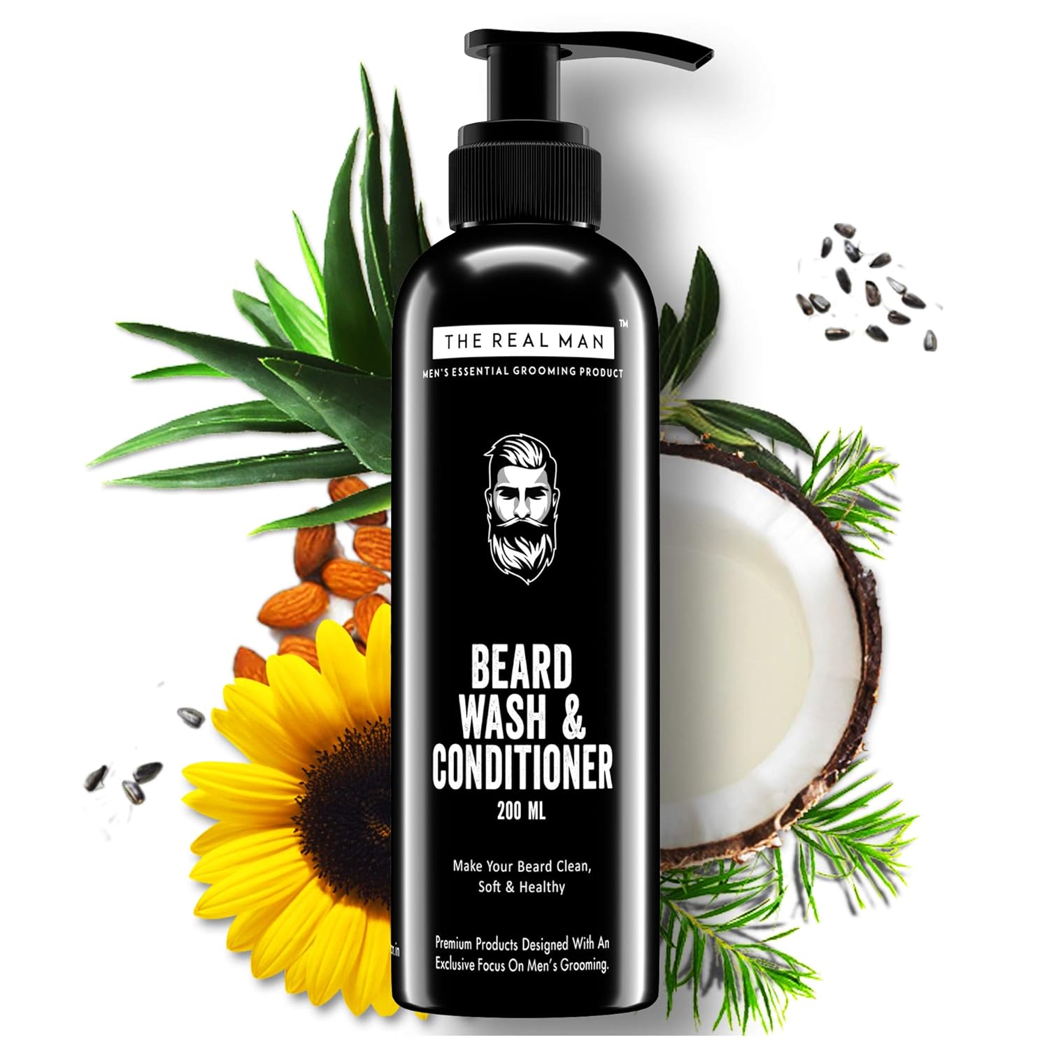 the real man face wash