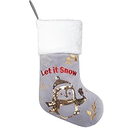 BHD BEAUTY 6 Color Embroidery Christmas Stockings