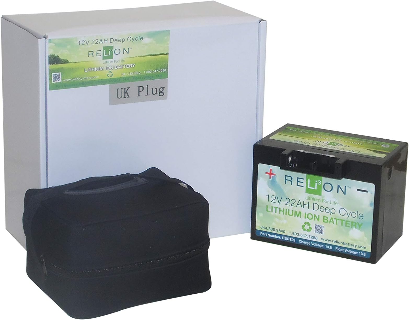 Slim 36 Hole Lithium Golf Trolley Battery 22ah Version *5 Year Warranty*