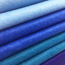 4pcs Thick 1.4mm Soft Felt Fabric Sheet Assorted
