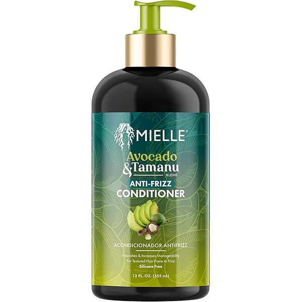 Amazon.com : Mielle Organics Avocado & Tamanu Anti-Frizz Shampoo