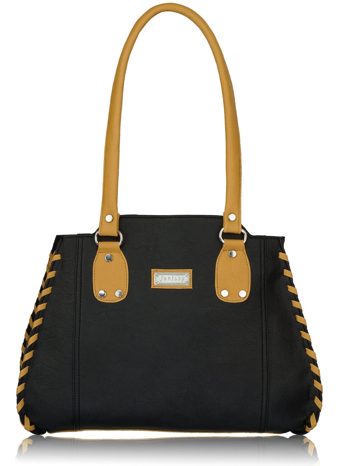 fantosy women's handbag (black, fnb-216)