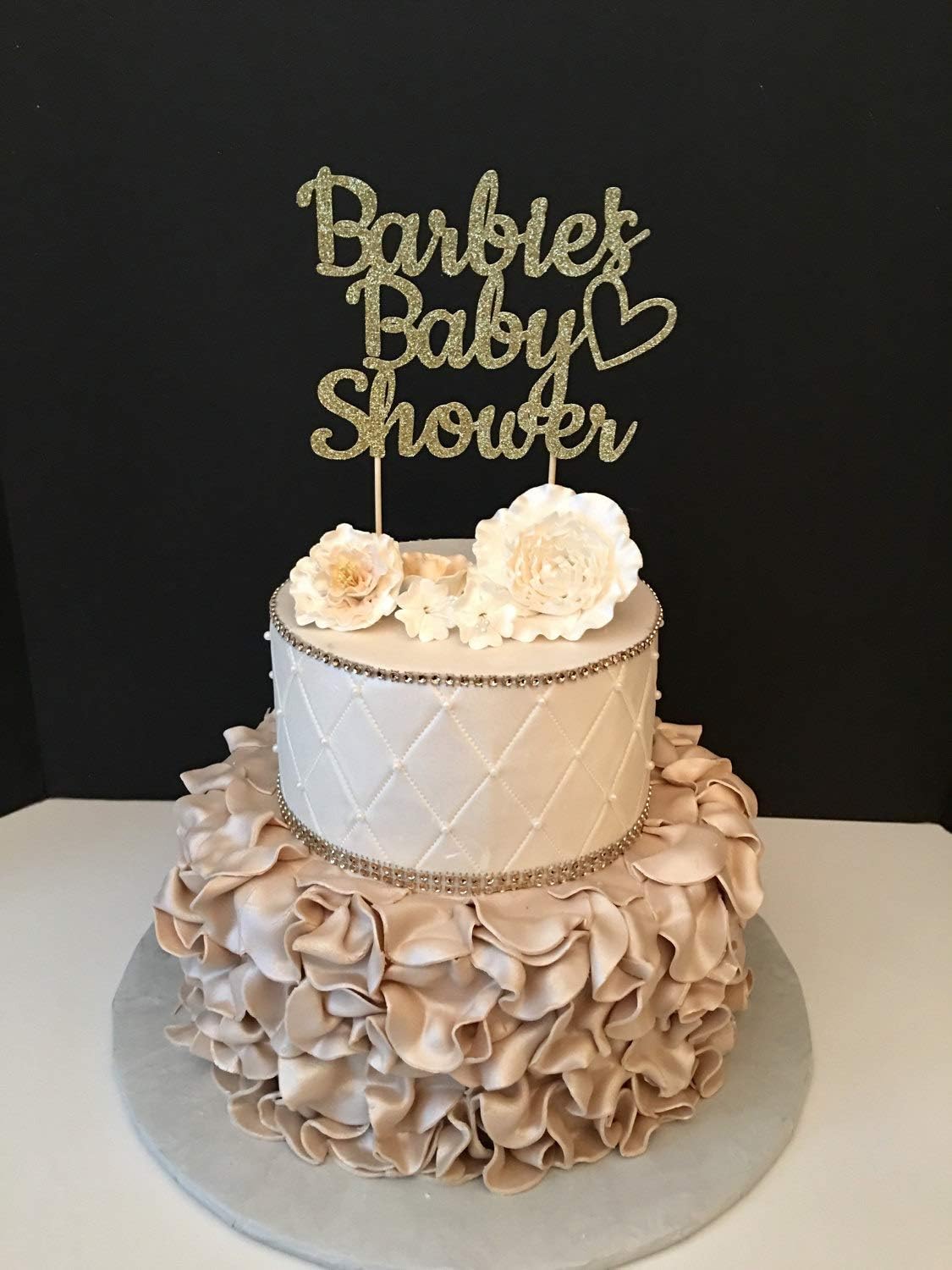 barbie wedding cake topper