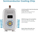 Subcold PRO6 Mini Fridge 6L 8 Can Quiet USB AC Powered White view 8