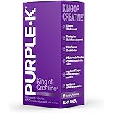 PURPLE-K King of Creatine Capsules for Muscle Growth, Enhance Strength & Performance, Up to 60% Better Creatine Absorption, N