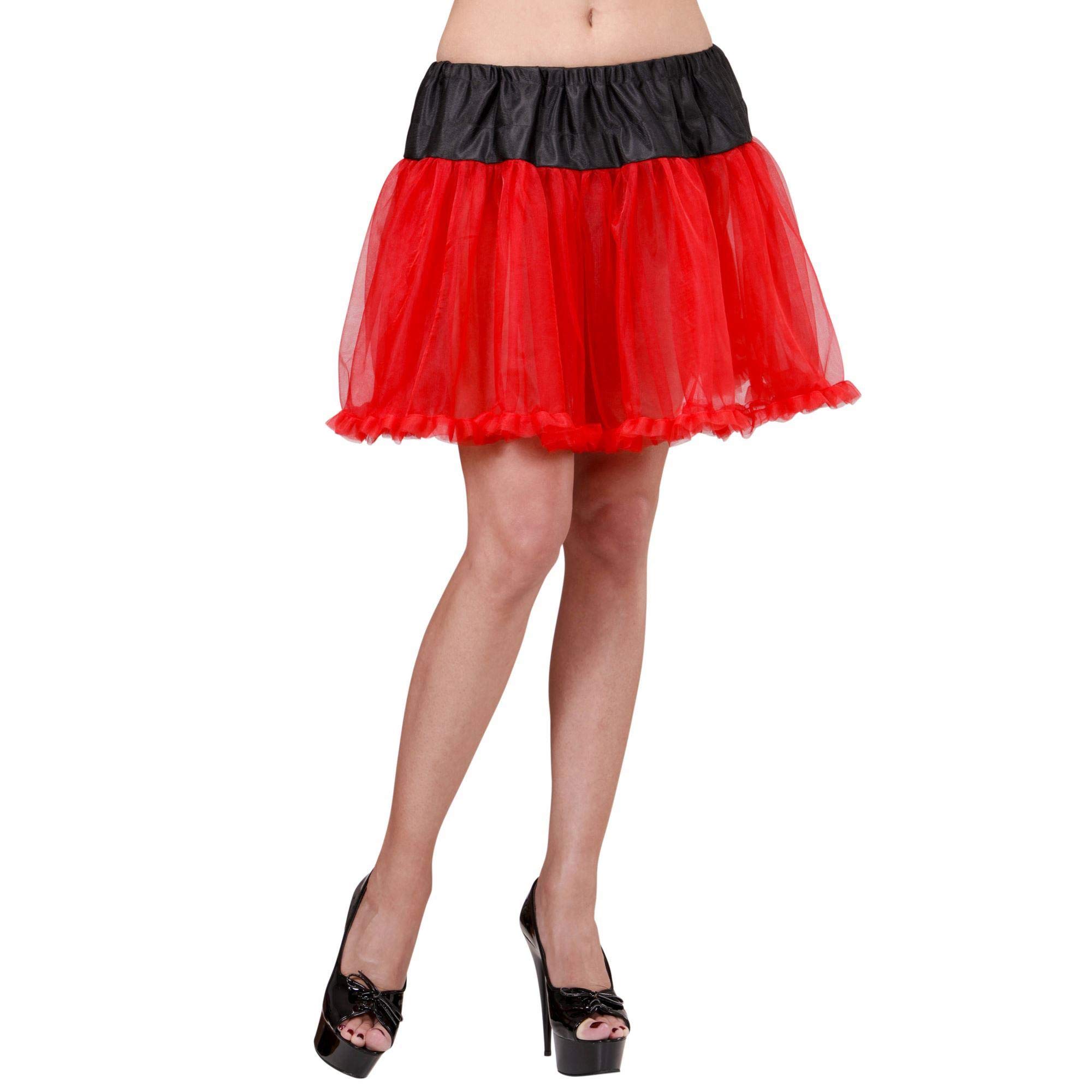 Widmann BLACK/RED PETTICOAT