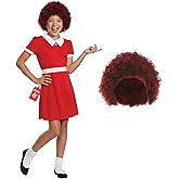 fun shack Little Orphan Costume for Girls, Little Orphan Costume Kids, Book Characters Costumes for Kids