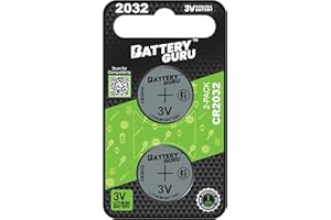 TESLA GEAR Key Battery Replacement for Honda Civic (Selected: 2014-2024 Model Years 3V Remote Battery Pack of 2) Powered by BatteryGuru