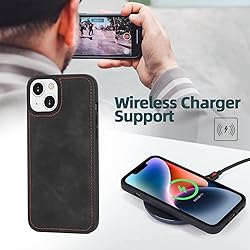 TwoHead for iPhone 14 Plus Wallet Case with Card