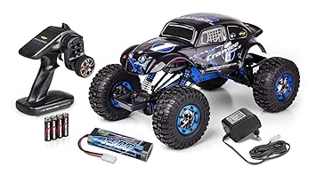 Carson 500404169 500404169-1:10 X-Crawlee XL Beetle 2.4G 100% RTR, Ferngesteuertes Auto, RC, inkl. Batterien und Fernsteuerun