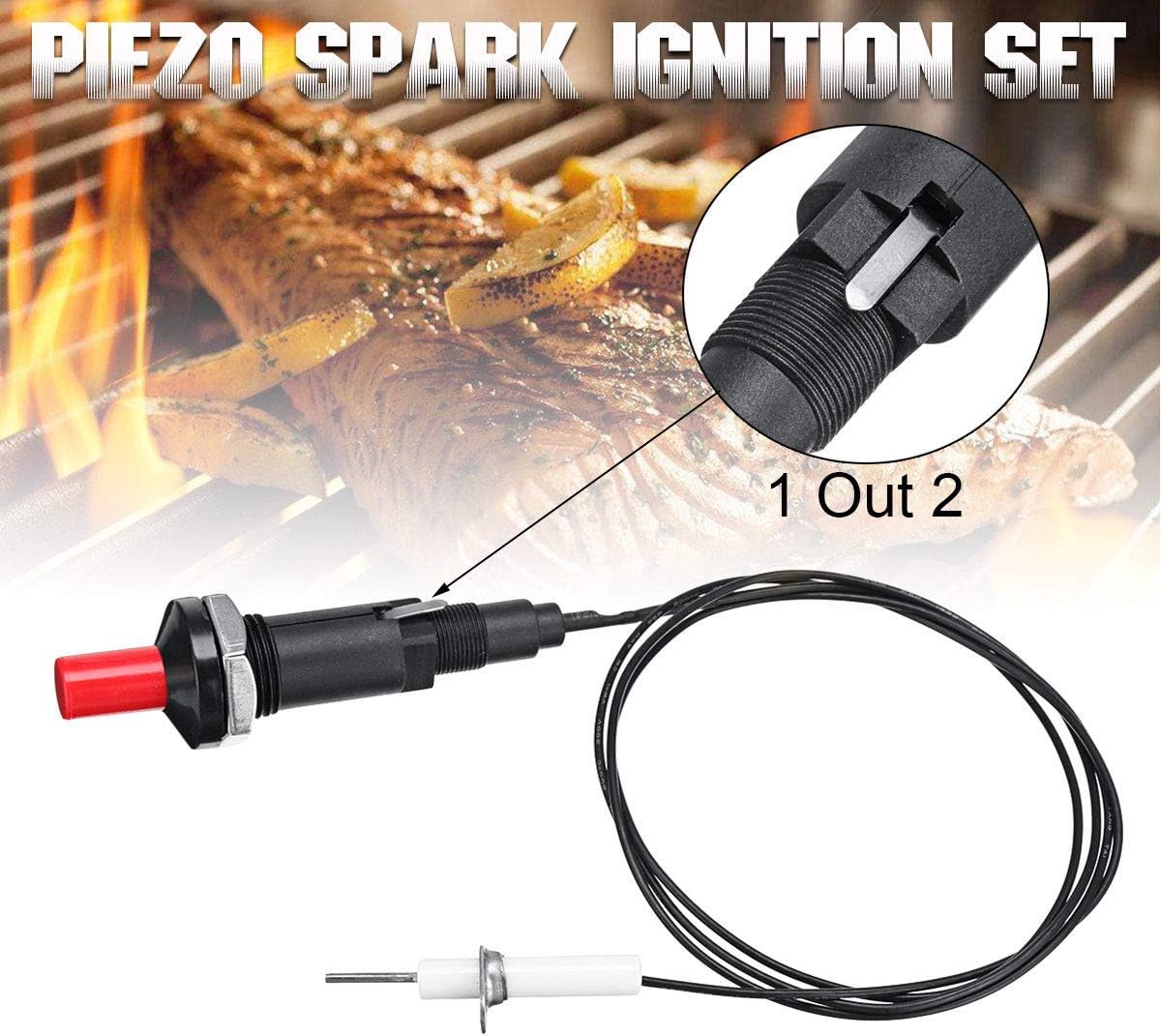 Universal Piezo Spark Ignition with Cable Push Button Igniter for Gas