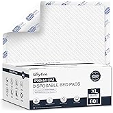 SOFYFINE Disposable Adult Underpads 36"x30" XXL Extra-Large Incontinence Bed Pads – Mattress Protector Pee Pads for Adults Kids, Bed Protection & Training [60 Pads]