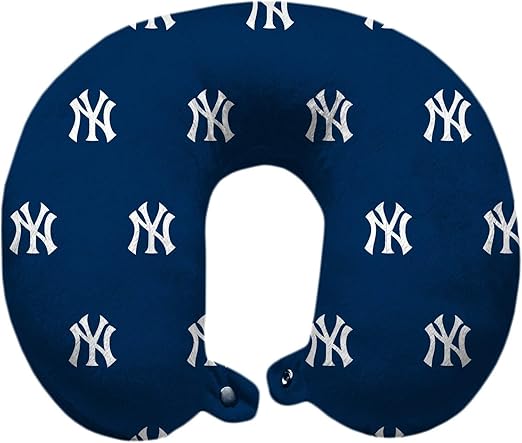 Amazon Com Pegasus Sports Mlb New York Yankees Travel Pillow New