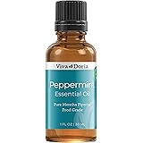 Viva Doria 100% Pure Northwest Peppermint Essential Oil, Undiluted, Food Grade, Steam Distilled, Made in USA, 30 mL (1 Fluid 