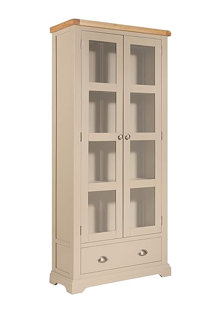 Richmond Painted Pink Grey Coffee Truffle Solid Oak Pine Glazed