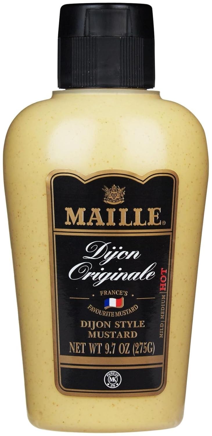 Maille Dijon Mustard Squeeze Container, 9.7 oz Grocery