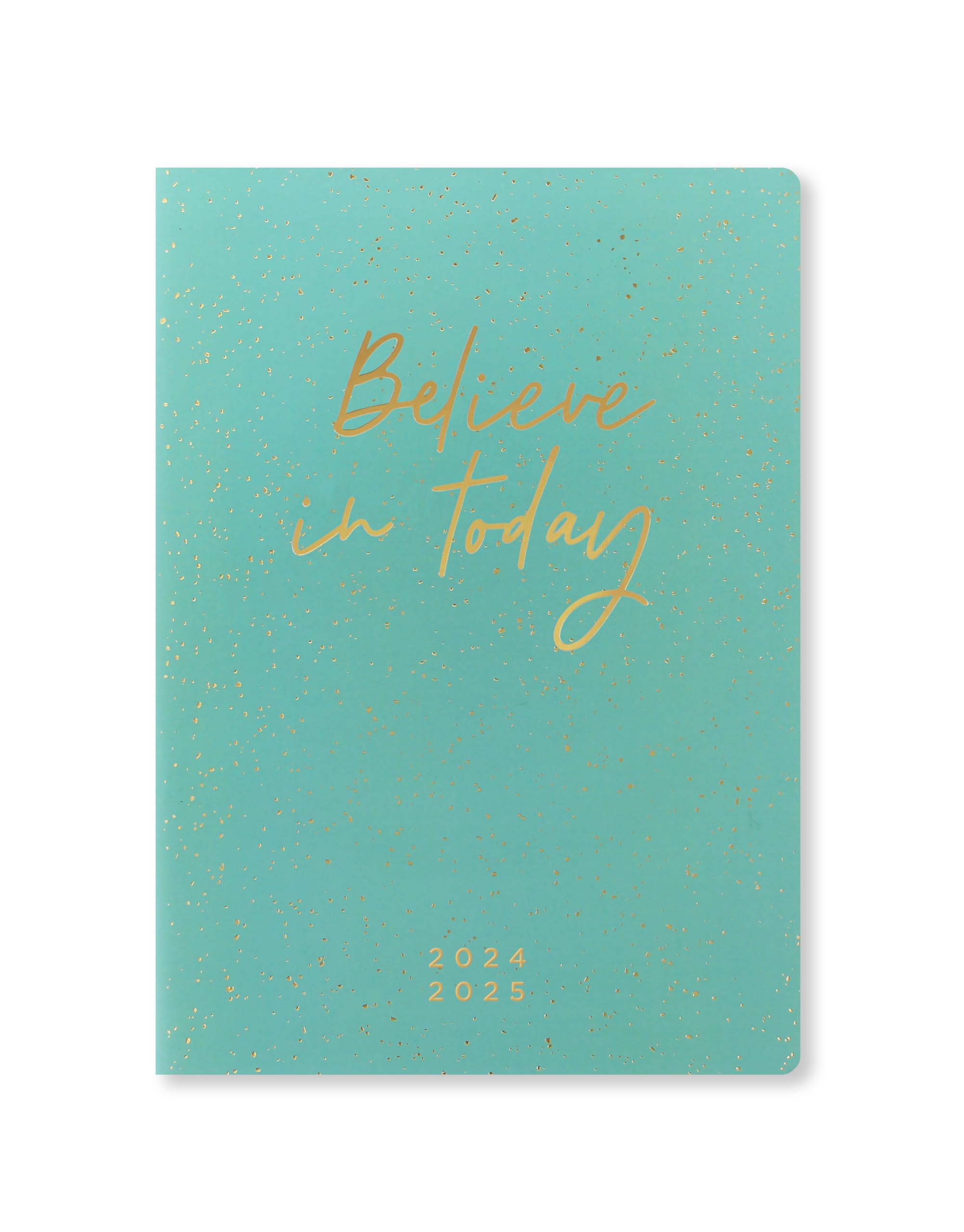 Letts of London Inspire A5 academic 2024/2025 week to view diary - green