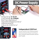 YIHUA 853D 3 in 1 SMD Hot Air Soldering Station UK Plug 0-15V 35V view 6