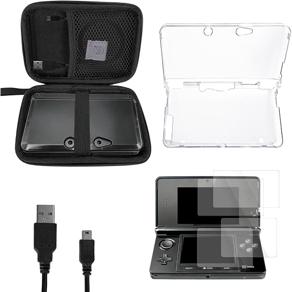 Amazon.com: 4-in-1 Accessories Kit for Nintendo New 3DS XL/LL