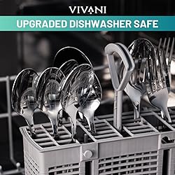 VIVANI 16 Piece Silverware Set for 4, Premium