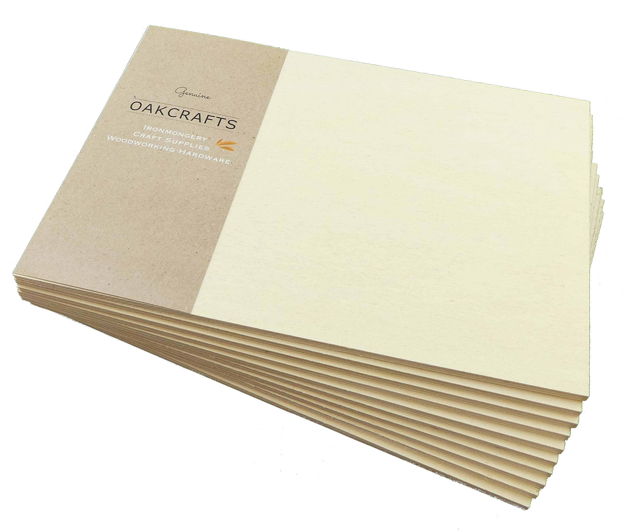 10 x Premium Birch Plywood 300mm x 210mm (A4)