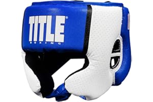 TITLE Boxing Aerovent USA Boxing Competition Headgear - Boxing Headgear, MMA Headgear, Sparring Gear, Headgear Boxing Sparring, Boxing Head Gear, Sparring Headgear, Muay Thai Headgear